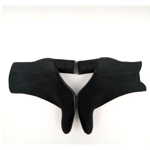 Mia Pamina Women’s Fashion Knit Heeled Pull-on Bootie Black size US7 - Picture 6 of 9